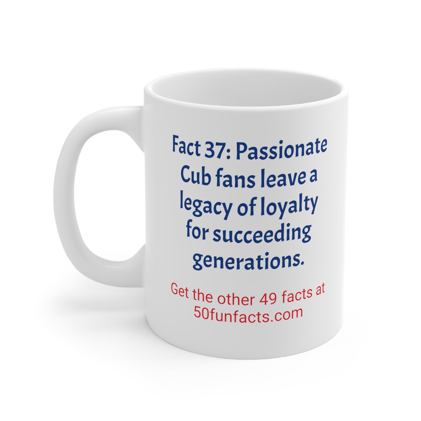 50 Fun Facts About the Chicago Cubs Mug